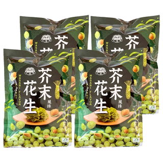 大嘟嘟 芥末風味花生, 4個, 90g