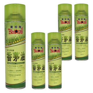 BlackPearl 黑珍珠 香茅油 600ml, 1入, 5個