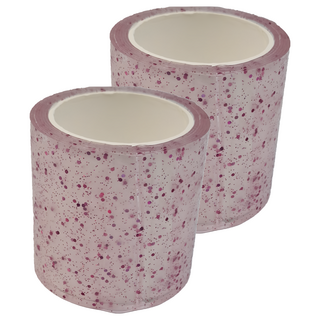 金蔥雙面奈米水晶膠帶1m, 粉紫, 2個