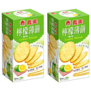義美 檸檬風味薄餅, 240g, 2盒