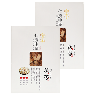 仁濟中藥 茯苓 Set, 無防腐劑, 100g, 3包, 2盒