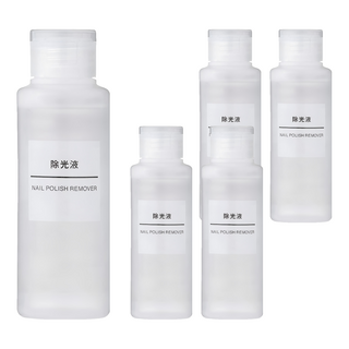 MUJI 無印良品 台灣公司貨 除光液, 100ml, 5件