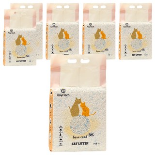 AOYI 奧藝 高分子混合太空豆腐貓砂, 無味, 1.4kg, 6包