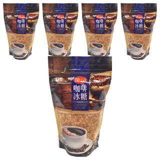 台灣 BELLO 咖啡冰糖立袋, 380g, 5包