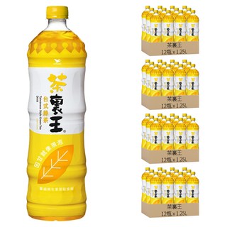 茶裏王 台式綠茶 12瓶, 含茉莉花窨製，香氣怡人, 1.25L, 48瓶