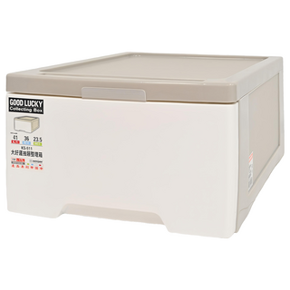 KEYWAY 聯府 大好運抽屜整理箱 17L, 白色, 1個