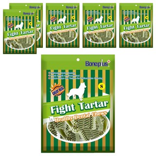 bone plus雙頭潔牙骨超效S號-小型犬適用 有效潔牙 清新口氣, 天然草本, 110g, 6包