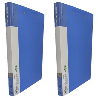 珠友文化 PP 強力夾 雙上 DL_06108, 藍色, 2個