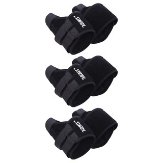 aolikes 拇指矯正套 1051 黑色/右腳, 3入