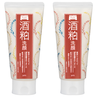 pdc 酒粕洗面乳 奶油綿密質地 溫和清潔, 170g, 2條