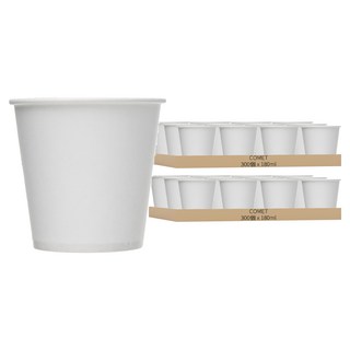 comet 紙杯 180ml, 300個, 2盒