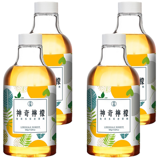 古寶無患子 SOAPBERRY 檸檬泡沫水垢清潔劑補充瓶 500g, 4瓶