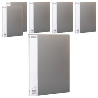 Lan CHYn 連勤牌文具 pp彈簧夾 右上 lc-512-1 gy, 灰色, 6入