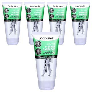 Babaria 腿足清涼舒緩凝膠 - 適用於長時間久站、運動後 - 150ml, 1條, 5件