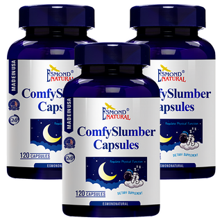 Esmond Natural 愛司盟 舒鎂夜眠膠囊 幫助入睡 放鬆心情, 120顆, 3罐