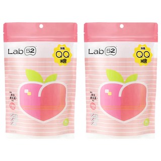 Lab52 齒妍堂 無糖QQ糖 87.5g 寶寶健康零食, 水蜜桃, 2包
