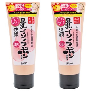 SANA 莎娜 豆乳美肌 Q10深層洗面乳, 150g, 2條