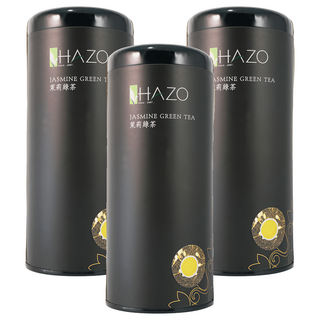 HAZO 茉莉綠茶 Jasmine Green Tea, 100g, 1罐, 3罐