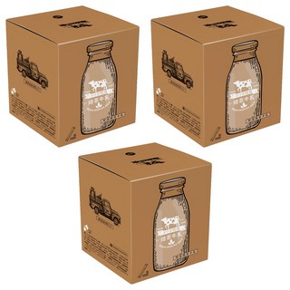 dripo 焙茶牛乳即溶飲品, 16g, 25條, 3盒