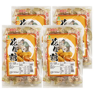 小綠人 花生糖, 250g, 4袋