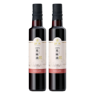 GENG YUAN 耕沅 100%古法壓榨黑麻油, 250ml, 2瓶