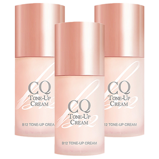 CINQUAIN 思珂 台灣公司貨 B12氧氣亮顏波光素顏霜, 單色, 30g, 3瓶