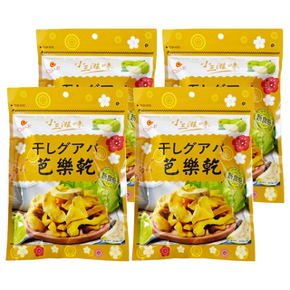 Chiao-E 巧益 小三滋味芭樂乾, 4包, 180g