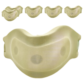 XA 機能型極透氣仿生護頸 高彈記憶棉 尼龍材質 固定頸部, L, 6個