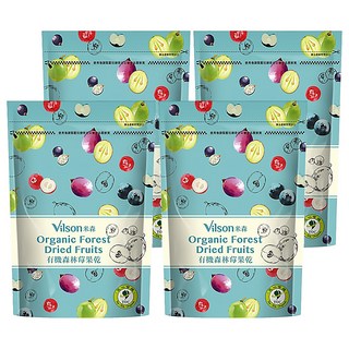 米森 有機森林莓果乾 無添加防腐劑 無添加人工色素 無添加人工香料, 250g, 4包