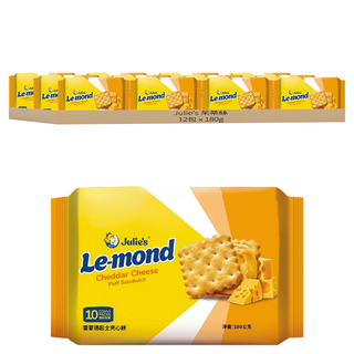 Julie's 茱蒂絲 雷蒙德乳酪起士夾心餅, 180g, 12包