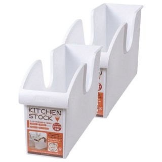 小麥購物 附輪儲物收納盒, 2個, 白色