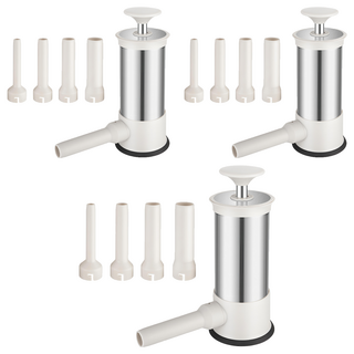 按壓式灌腸器 多規格灌腸頭 家用DIY香腸機, 單一商品, 3台