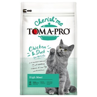 TOMA-PRO 優格 親親 全齡貓三種肉配方乾飼料 易消化蛋白質, 雞肉 + 火雞肉 + 鴨肉, 6kg, 1袋
