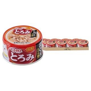 INABA CIAO 啾嚕 多樂米濃湯罐 24罐 Set, 雞肉 +鮪魚 + 蟹肉, 雞肉 +鮪魚 + 蟹肉, 80g