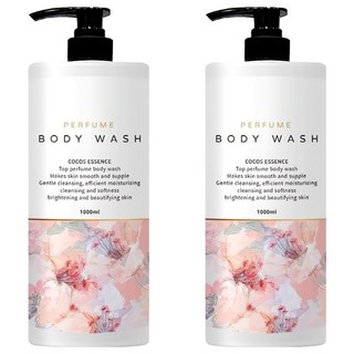 COCO No.5 奢華香水沐浴乳, 2個, 1L