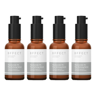 BFFECT 5B緊緻瓶 5%維他命B3毛孔緊緻精華 30ml 控油, 4瓶