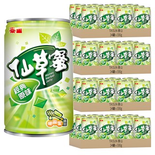 泰山仙草蜜, 清涼退火，消暑的救星，甜而不膩，水果/紅豆甜點罐頭, 330g, 96罐