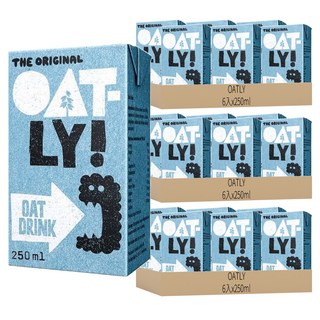 OATLY 咖啡師 原味燕麥奶, 250ml, 18入