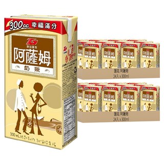 匯竑 阿薩姆 原味奶茶, 300ml, 48入