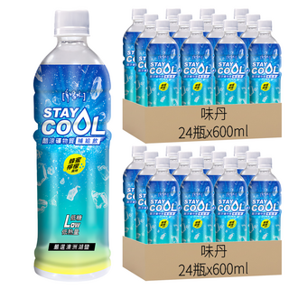 味丹 多喝水 STAY COOL 酷涼礦物質補給飲, 600ml, 48瓶