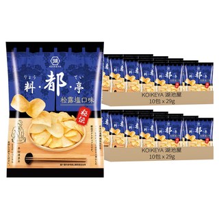 KOIKEYA 湖池屋 料都亭 洋芋片, 松露鹽口味, 29g, 20包