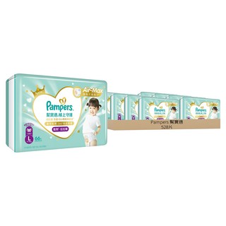 Pampers 幫寶適 原廠公司貨 極上守護 一級幫散熱拉拉褲 9~14kg, L, 528片