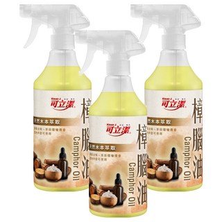 Klean J 可立潔 樟腦油, 500ml, 3瓶
