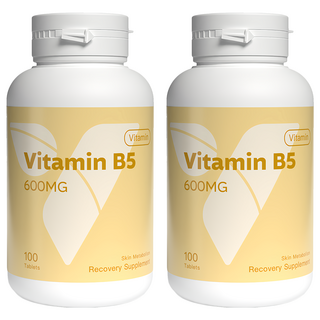 VITA 維他命B5 600mg, 2罐, 100顆