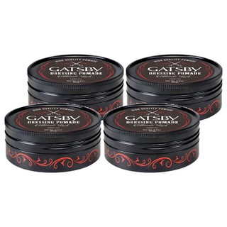 GATSBY 經典後梳髮油, 80g, 4罐