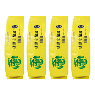 龍源茶品 鑫龍源 茶農職人經典台灣茶 奶韻鮮香金萱, 2g, 50包, 4袋