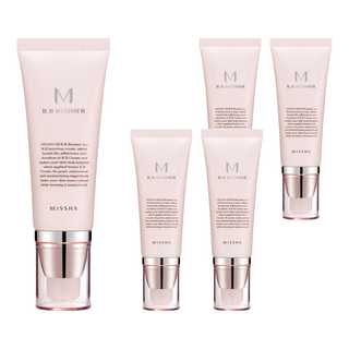 MISSHA M B.B 妝前乳 40ml 提亮膚色 持久保濕 平滑毛孔, 5條