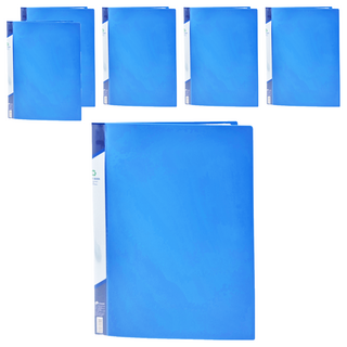 SUANDER 雙德文具 A4資料簿, 藍色, 6本