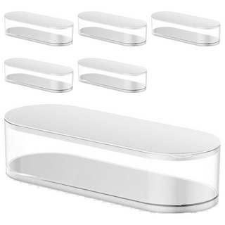 超聲波眼鏡/飾品清洗機 進階款, 6個, 白色, 高頻震動清潔