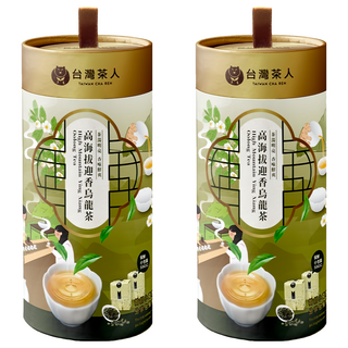 台灣茶人 高海拔迎香烏龍茶 保鮮小包裝, 50g, 2包, 2罐